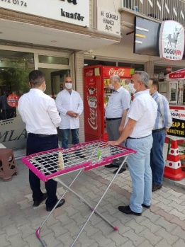 ÇAĞLAYAN'DAN BERBER VE KUAFÖRLERE ZİYARET