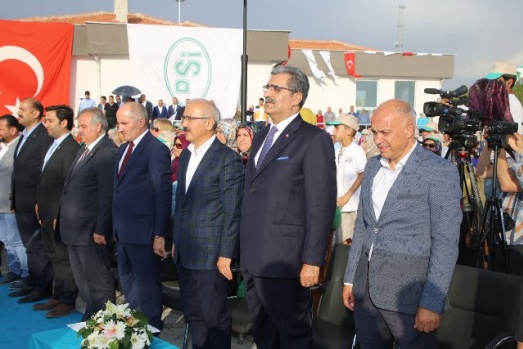 İÇME SUYU TESİSLERİ VE TÜRK DÜNYASI KÜLTÜR PARKI’NIN AÇILIŞI