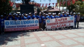 ''Zafer direnen emekcinin olacak''