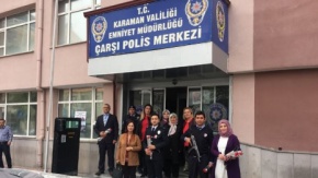 Ak Parti Kadın Kollarından Polis Ziyareti