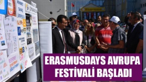 ERASMUSDAYS AVRUPA FESTİVALİ BAŞLADI