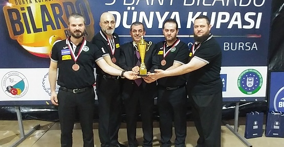 Büyükşehir Bilardo Takımı Türkiye Üçüncüsü Büyükşehir Bilardo Takımı Türkiye Üçüncüsü