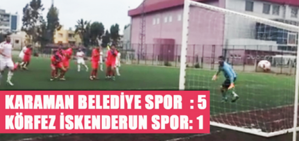 Karaman Belediye Spor, puanı 31' e yükseltti
