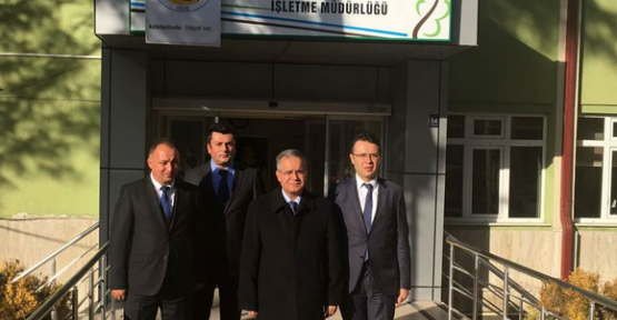 Karaman'da Vali Tapsız'ın Kurum  Ziyaretleri Sürüyor