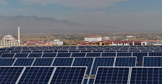 Kmü'den güzel bir güneş enerjisi projesi