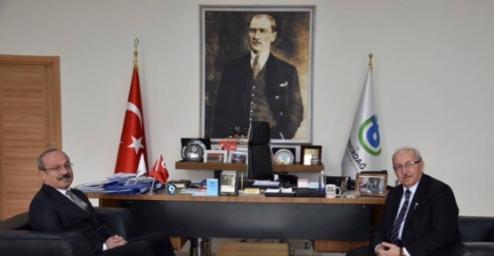 Tekirdağ İl Emniyet Müdürü Aydın, Büyükşehir Belediyesi’ni ziyaret etti