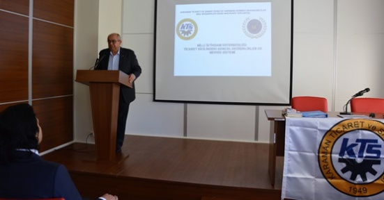 Karaman'da KTSO bilgilendirme toplantısı yaptı