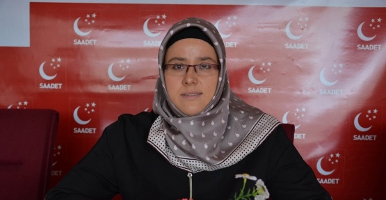 Saadet Partisi Uşak Kadın Gençlik Kolları Teşkilat Başkanı Nasibe Dincel ; "Çanakkale, İslam kardeşliği ve İslam Birliği’nin zaferidir"