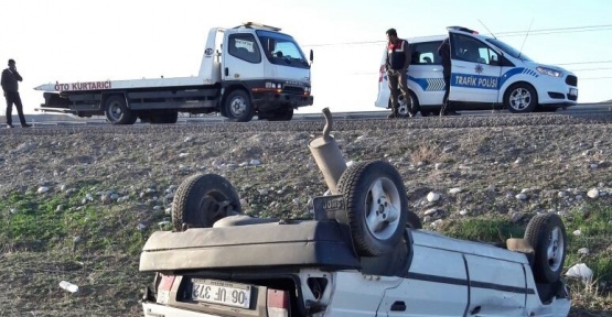 Sungurlu’da trafik kazası: 1 yaralı