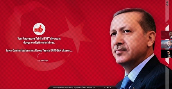 Yalnızım diyen Cumhurbaşkanı Erdoğan için web sitesi kurdular