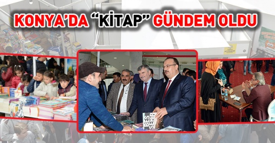 Konya'da gündem kitap haberleri ile dolu