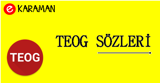 Teog sözleri, kısa teog mesajları 2017