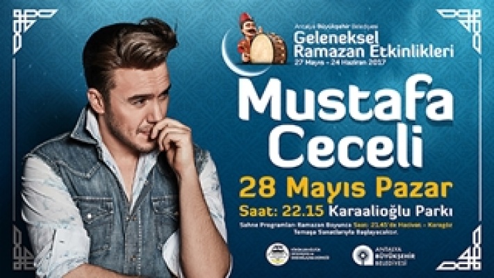 Antalya'da Mustafa Ceceli Konseri Var