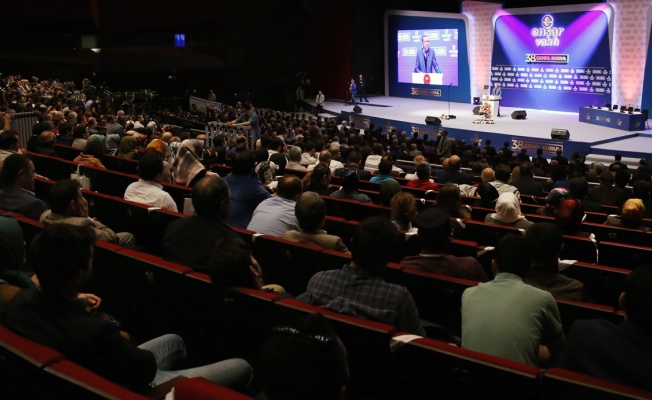 Cumhurbaşkanı Erdoğan, Ensar Vakfının 38. Genel Kurulu'nda konuştu