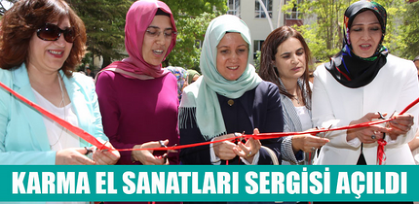 Karaman'da 2017 El Sanatları Karma Sergisi açıldı