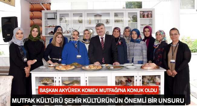 KOMEK Mutfağına konuk oldular