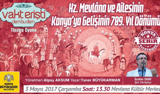 Konya'da 789. Yıl Dönümü etkinlikleri başladı