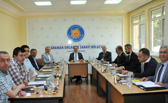 Vali Süleyman Tapsız başkanlığında toplandı