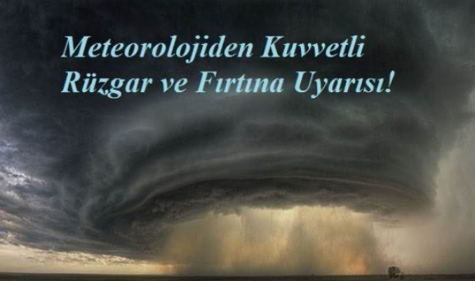 Karaman'da hava durumu, Kuvvetli Rüzgar ve Fırtına Bekleniyor