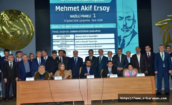 Anadolu Mektebi ve Nazilli Asımın Nesli Anadolu İmam Hatip Lisesi Tarafından ‘Akif’i Anlamak, Asım’ı Yaşamak’ Programı Düzenlendi