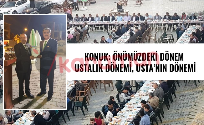 KONUK: ÖNÜMÜZDEKİ DÖNEM USTALIK DÖNEMİ, USTA’NIN DÖNEMİ