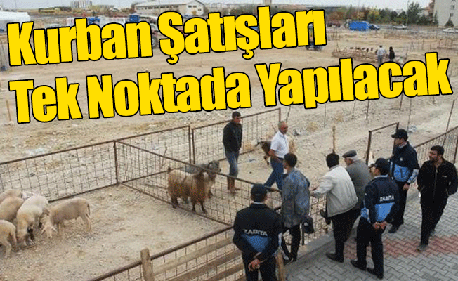 Kurban Satışları Tek Noktada Yapılacak Kurban Satışları Tek Noktada Yapılacak