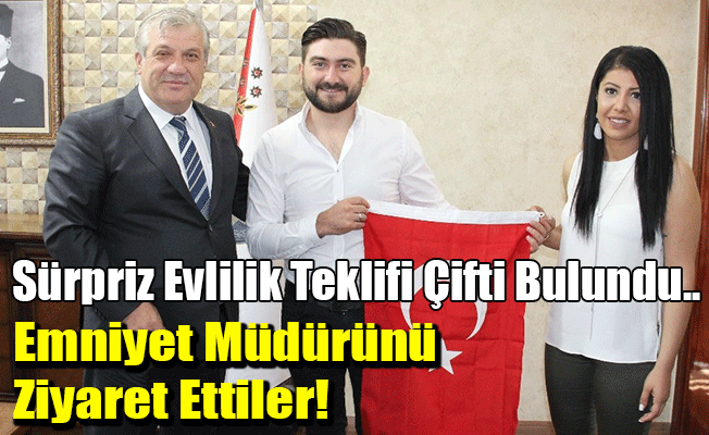 Emniyet Müdürünü Ziyaret Ettiler!