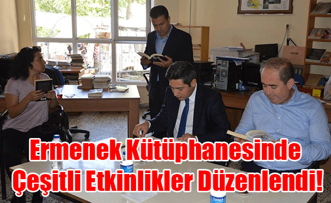 Ermenek Kütüphanesinde Çeşitli Etkinlikler Düzenlendi