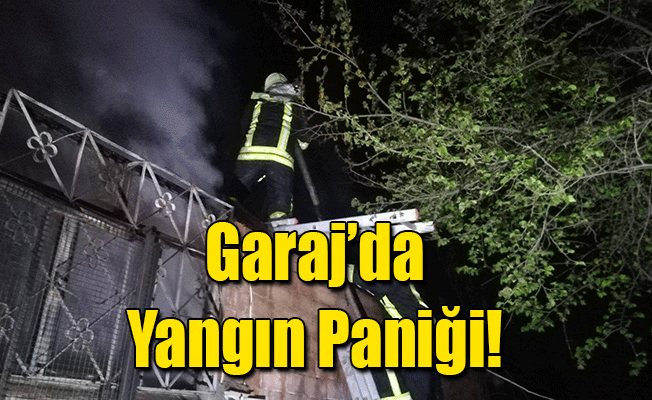 Garajda Yangın Paniği!