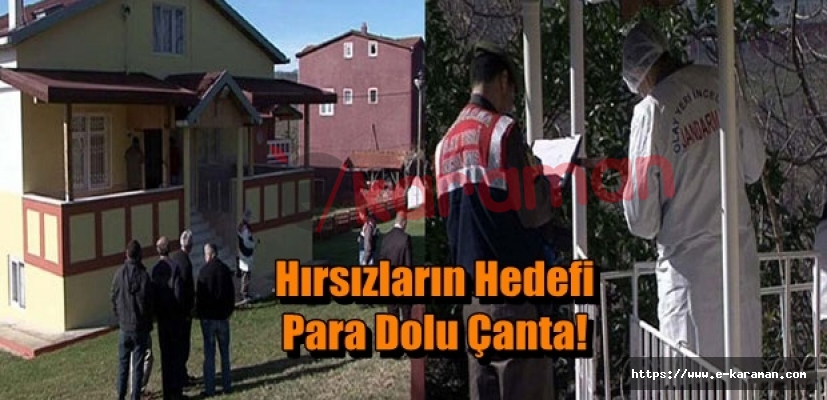 Hırsızların Hedefi Para Dolu Çanta!