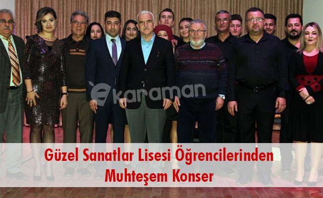 Güzel Sanatlar Lisesi Öğrencilerinden Muhteşem Konser