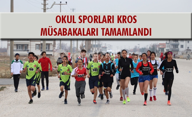 OKUL SPORLARI KROS MÜSABAKALARI TAMAMLANDI OKUL SPORLARI KROS MÜSABAKALARI TAMAMLANDI