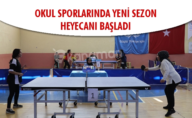 OKUL SPORLARINDA YENİ SEZON HEYECANI BAŞLADI