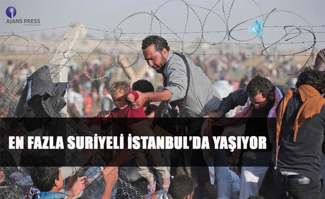 EN FAZLA SURİYELİ İSTANBUL’DA YAŞIYOR EN FAZLA SURİYELİ İSTANBUL’DA YAŞIYOR