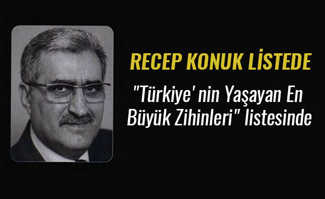 RECEP KONUK LİSTEDE