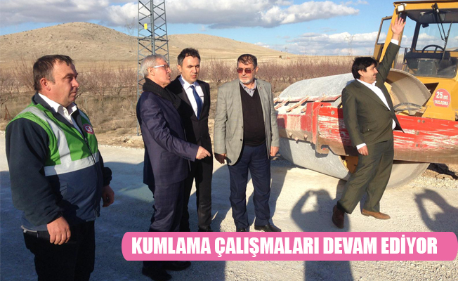 KUMLAMA ÇALIŞMALARI DEVAM EDİYOR KUMLAMA ÇALIŞMALARI DEVAM EDİYOR