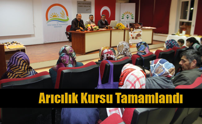 Arıcılık Kursu Tamamlandı