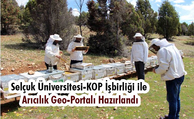 Selçuk Üniversitesi-KOP İşbirliği ile Arıcılık Geo-Portalı Hazırlandı
