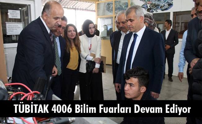 TÜBİTAK 4006 Bilim Fuarları Devam Ediyor