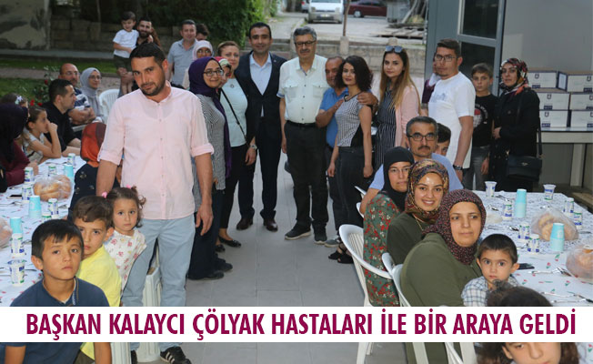 BAŞKAN KALAYCI ÇÖLYAK HASTALARI İLE BİR ARAYA GELDİ