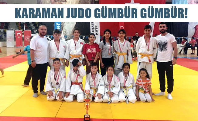 KARAMAN JUDO GÜMBÜR GÜMBÜR!