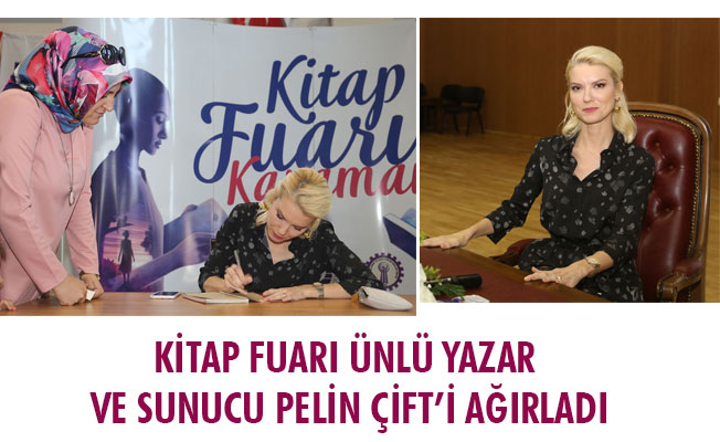 KİTAP FUARI ÜNLÜ YAZAR VE SUNUCU PELİN ÇİFT’İ AĞIRLADI