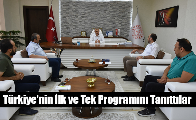 Türkiye’nin İlk ve Tek Programını Tanıttılar Türkiye’nin İlk ve Tek Programını Tanıttılar