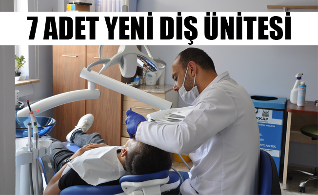 7 ADET YENİ DİŞ ÜNİTESİ