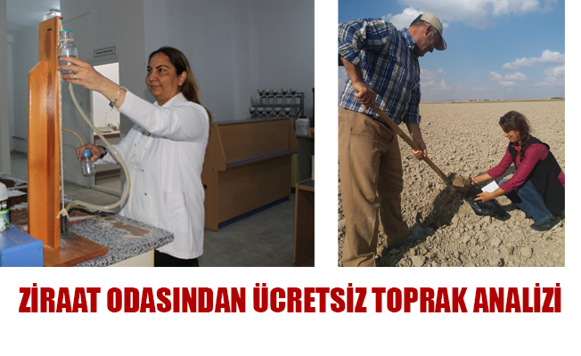 ZİRAAT ODASINDAN ÜCRETSİZ TOPRAK ANALİZİ ZİRAAT ODASINDAN ÜCRETSİZ TOPRAK ANALİZİ