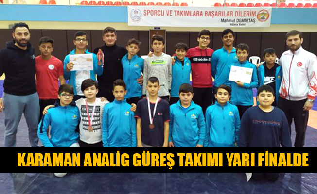 GÜREŞ TAKIMI YARI FİNALDE