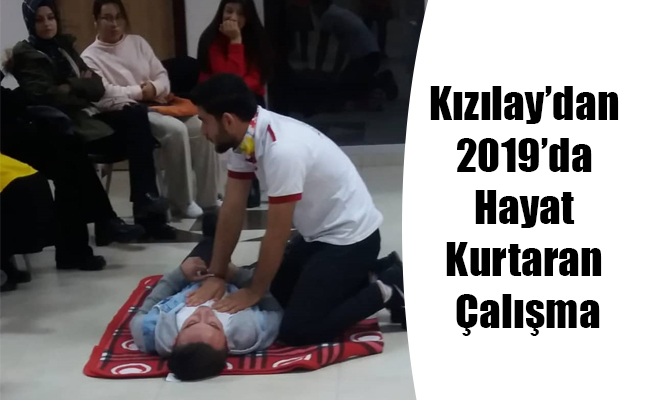 Kızılay’dan 2019’da Hayat Kurtaran Çalışma