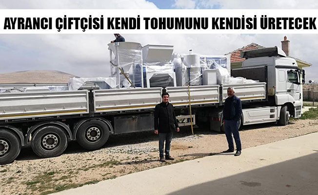 AYRANCI ÇİFTÇİSİ KENDİ TOHUMUNU KENDİSİ ÜRETECEK