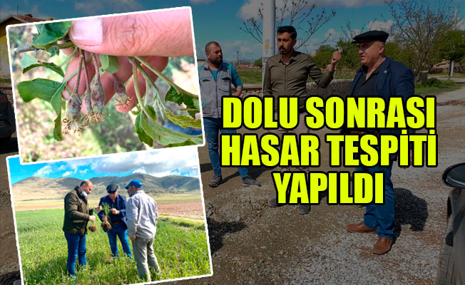 DOLU SONRASI HASAR TESPİTİ YAPILDI