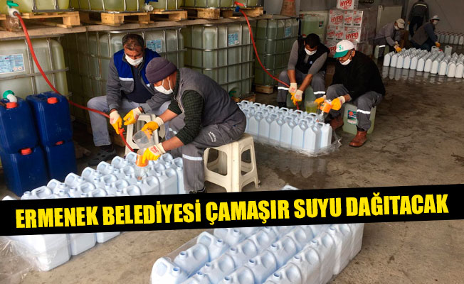 ERMENEK BELEDİYESİ ÇAMAŞIR SUYU DAĞITACAK